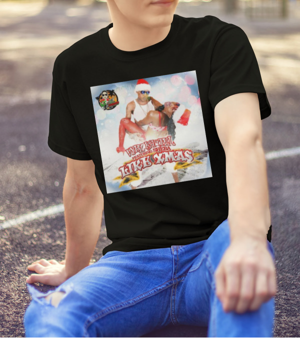 Vybz Kartel Featuring Sheba Like Xmas Festive Santa Beach Party T-Shirt