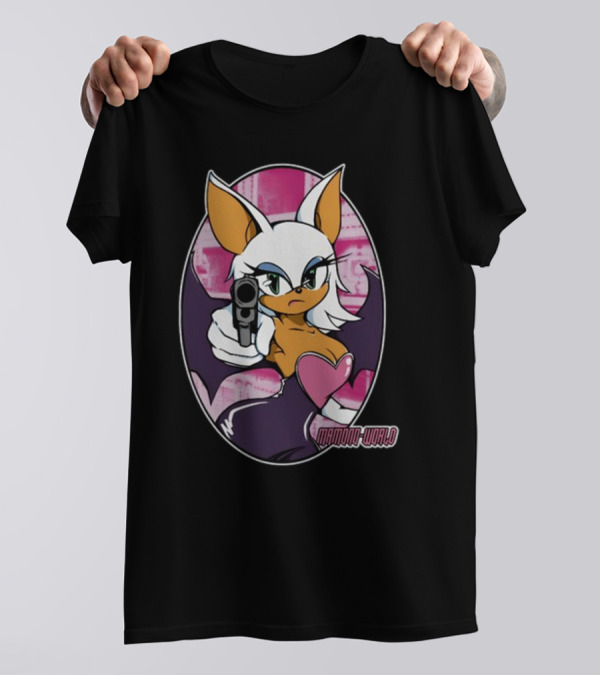 Rouge The Bat Mamono World Crossover T-Shirt