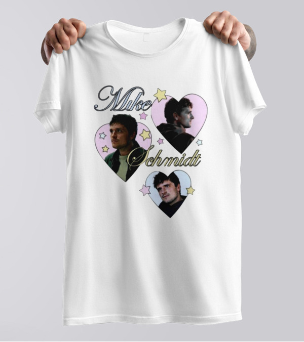 Mike Schmidt Mustardyard Press Shop Stars Hearts T-Shirt