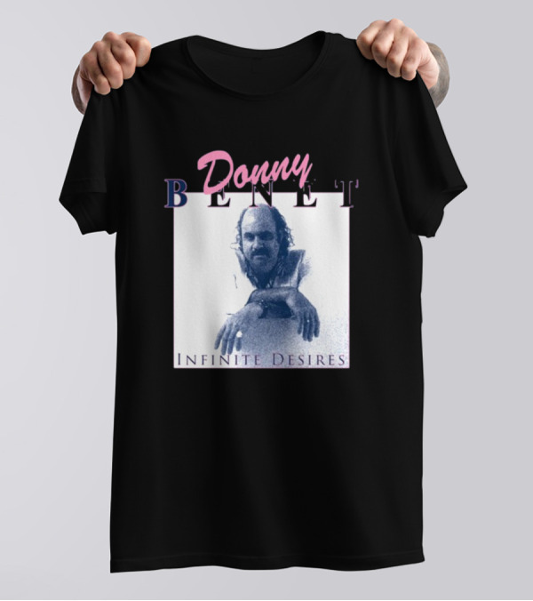 Donny Benet Infinite Desires Vintage Style Album Cover T-Shirt