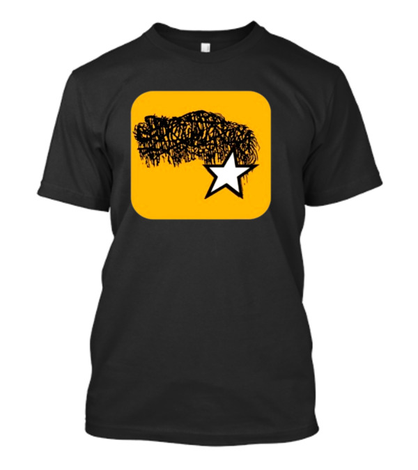 Sanguisugabogg Boggstar Scribble Hair With Star T-Shirt