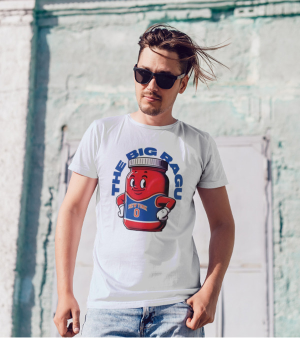 The Big Ragu New York 0 Cartoon Jar T-Shirt