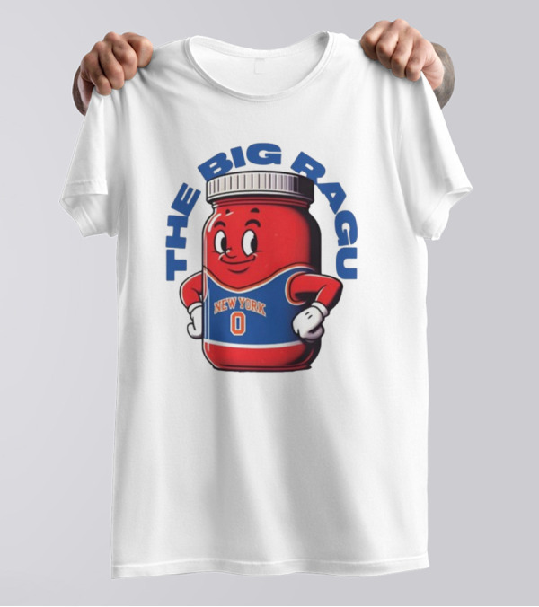 The Big Ragu New York 0 Cartoon Jar T-Shirt