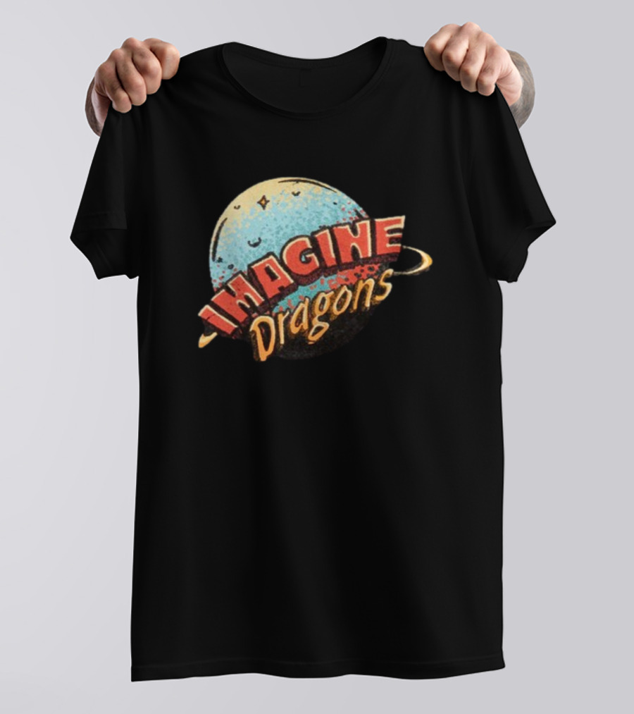 Imagine Dragons Retro Planet T-Shirt