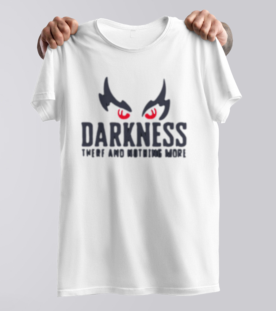 Lamar Jackson Darkness There And Nothing More Red Eyes T-Shirt