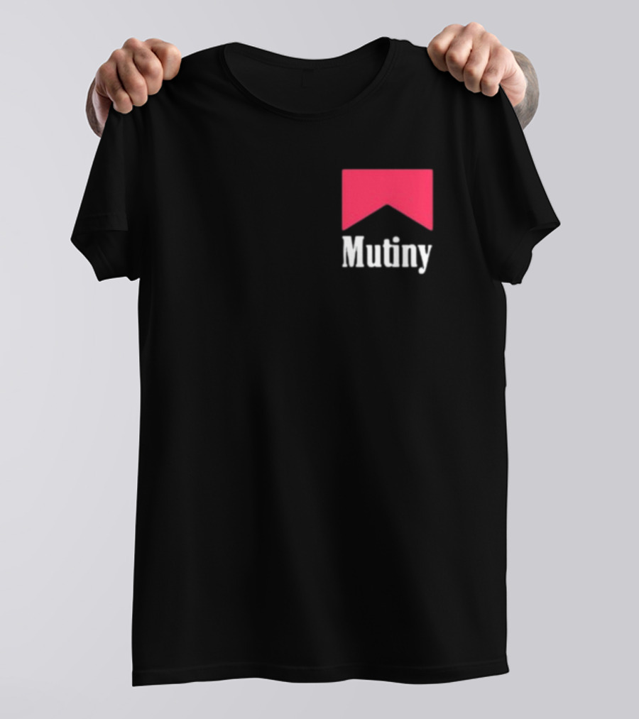 Peter McCormack Mutiny Bold Red Banner T-Shirt