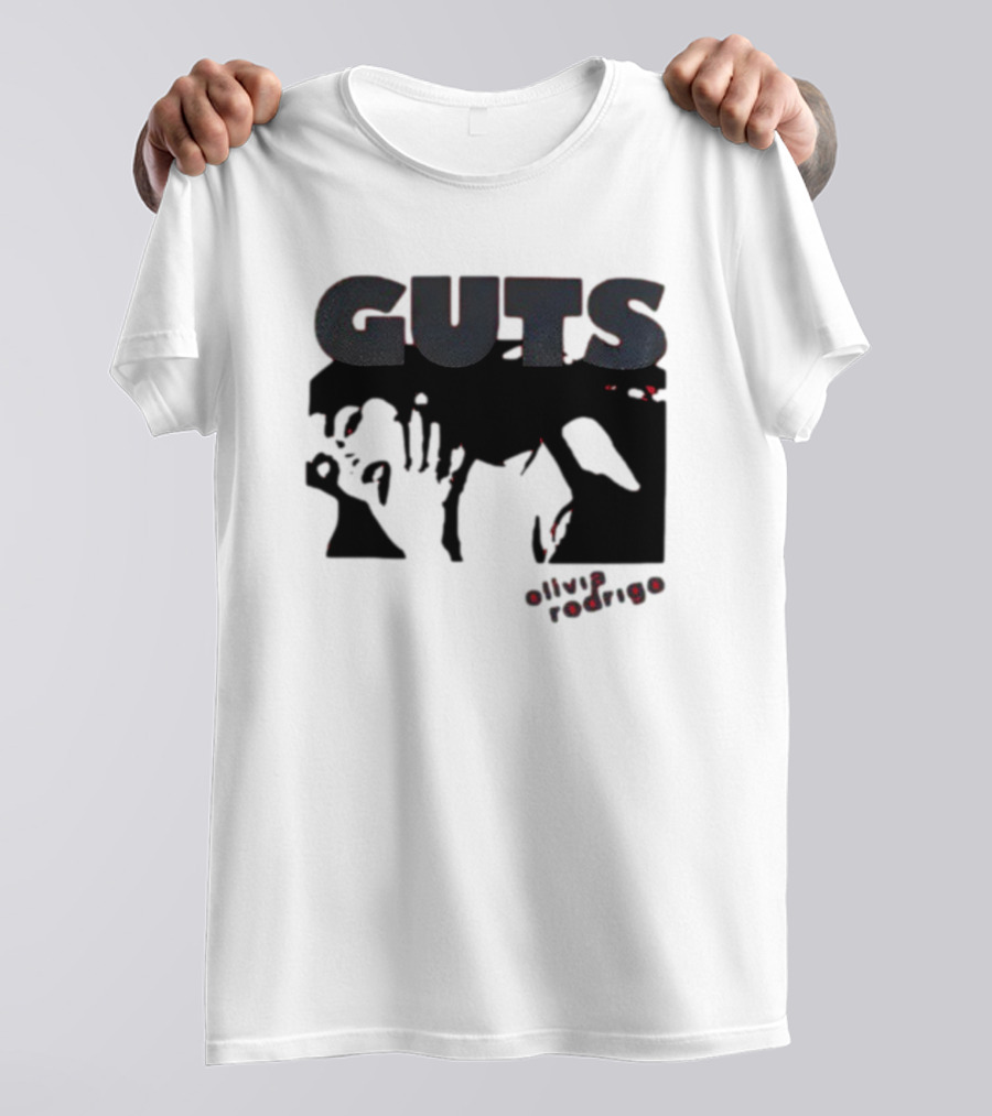 Guts Red Glittering Shadowy T-Shirt