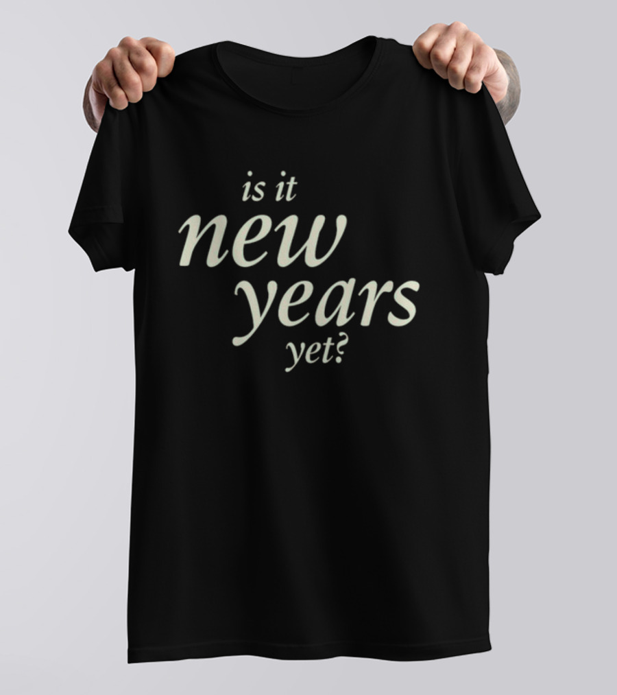Sabrina Carpenter Is It New Years Yet T-Shirt