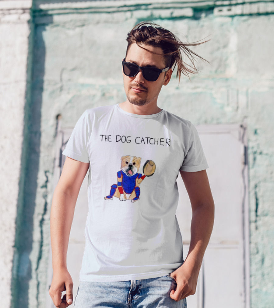Dave Portnoy The Dog Catcher Catcher's Mitt Dog T-Shirt