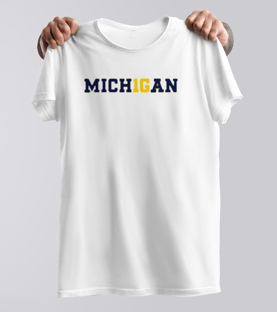 MICHIGAN 1000 Wins Mich1gan T-Shirt