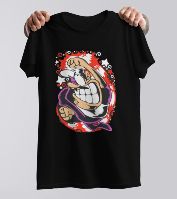 Pizza Tower Powerful Uppercut Action Burst T-Shirt