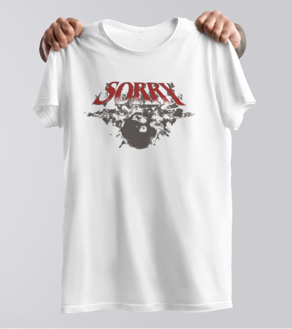 Sorry Bomb Warning Violently Improvised Material Explosive T-Shirt