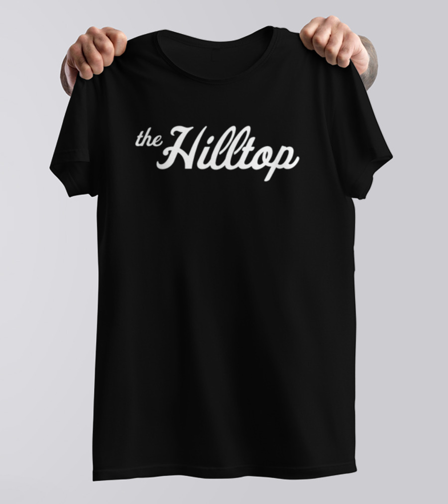 The Hilltop Classic Cursive Text T-Shirt