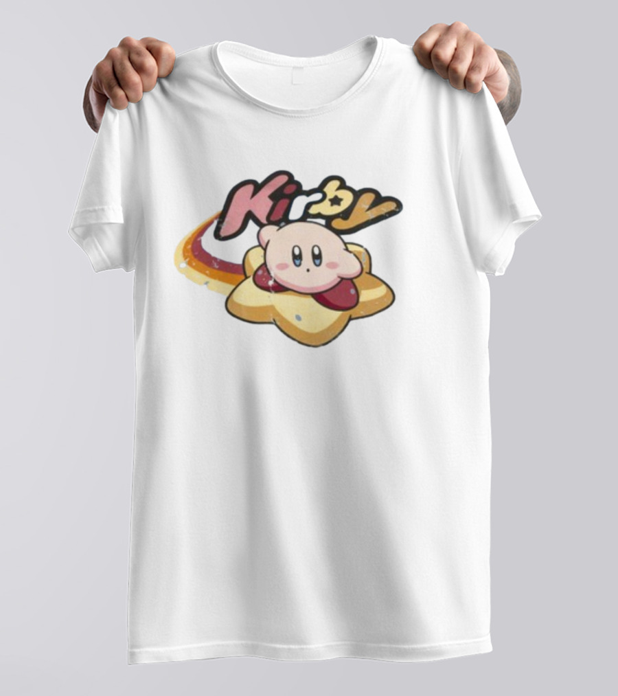 Kirby Star Rider With Target Name T-Shirt