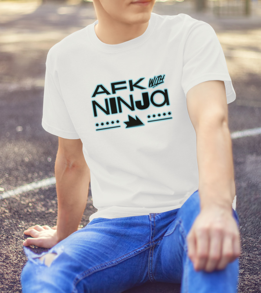 AFK With Ninja Neon T-Shirt