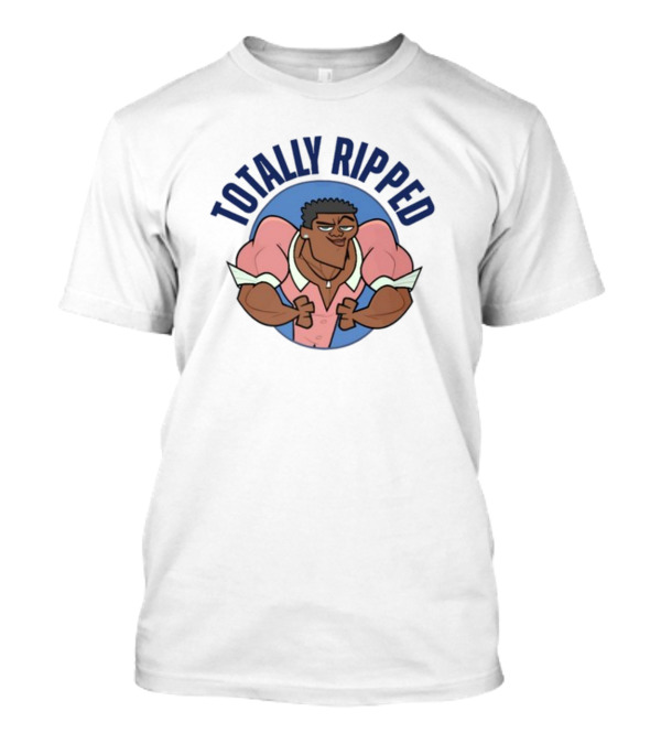 Total Drama Island Character Flexing Muscles Totally Ripped T-Shirt