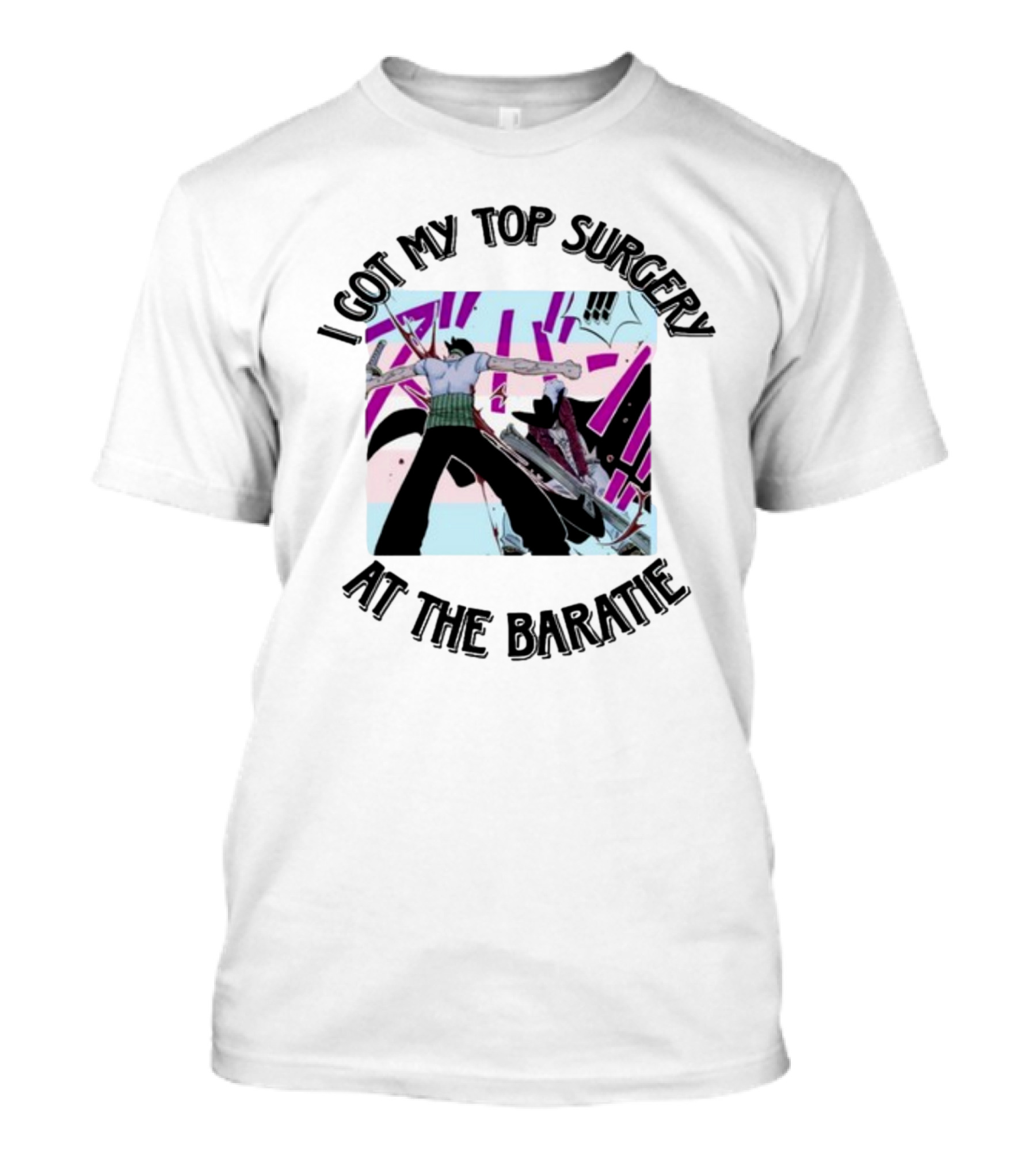 I Got My Top Surgery At The Baratie Anime Character Scene T-Shirt