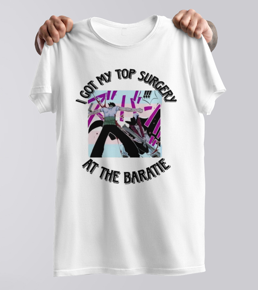 I Got My Top Surgery At The Baratie Anime Character Scene T-Shirt