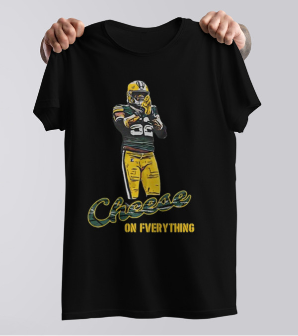 Cheese On Everything Rashan Gary Packers Fan Gear T-Shirt