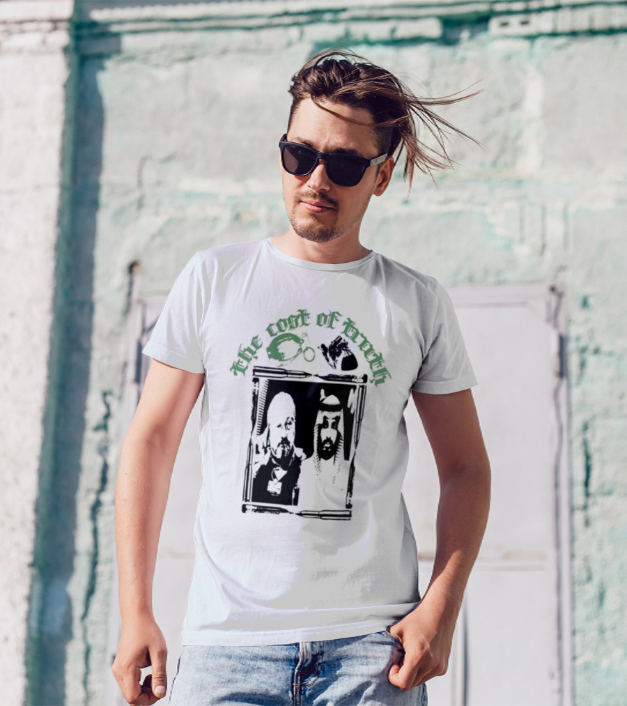 The Cost Of Truth Newspaper Collage T-Shirt