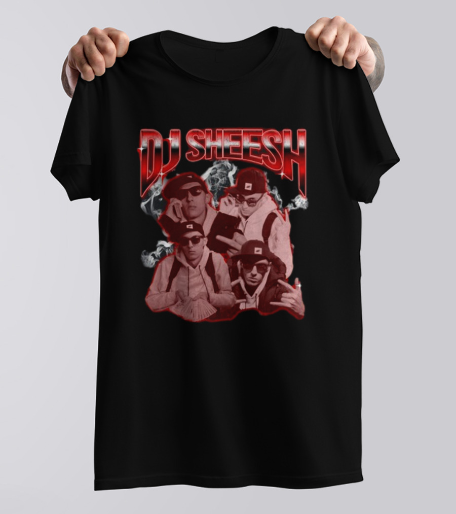 DJ Sheesh Cyclops Streetwear Vibes With Smoke Effects T-Shirt