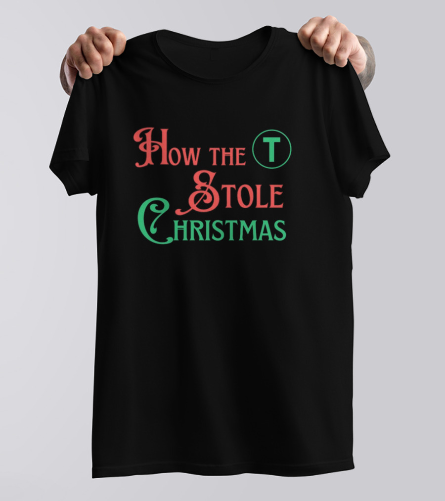How The T Stole Christmas Storybook T-Shirt