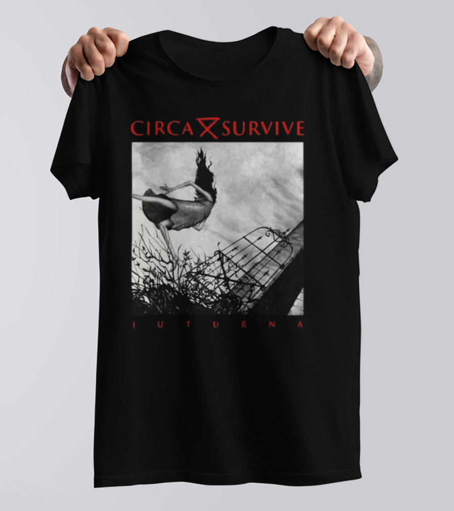 Circa Survive Juturna Album Art Dark Fantasy T-Shirt