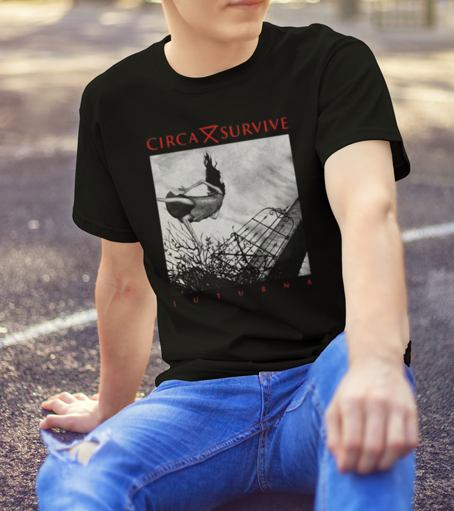 Circa Survive Juturna Album Art Dark Fantasy T-Shirt