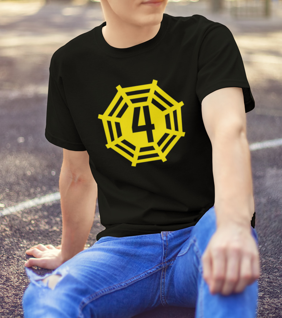 Dan Lanning Wearing Goducks 4 Spence Dharma Initiative T-Shirt