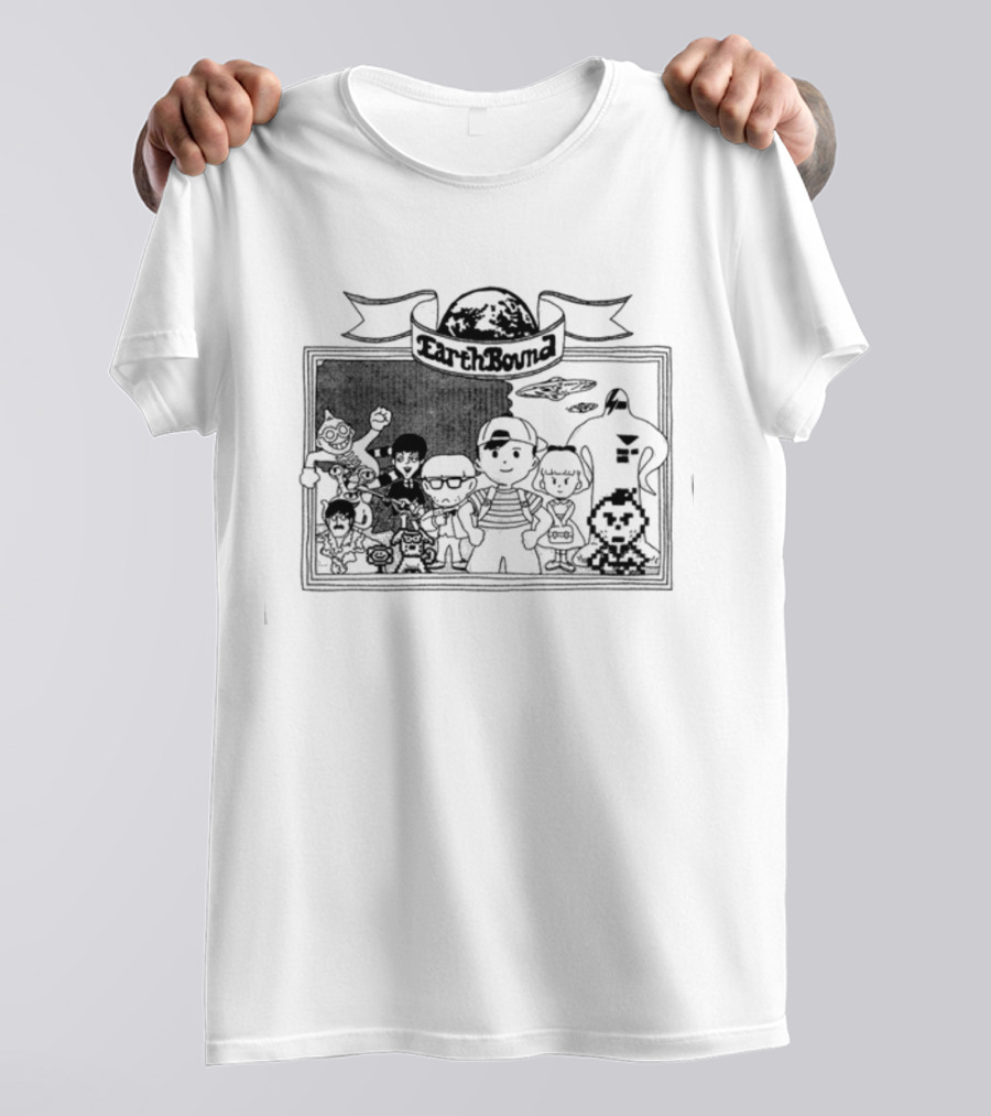 EarthBound Characters And Iconic Imagery Compilation T-Shirt