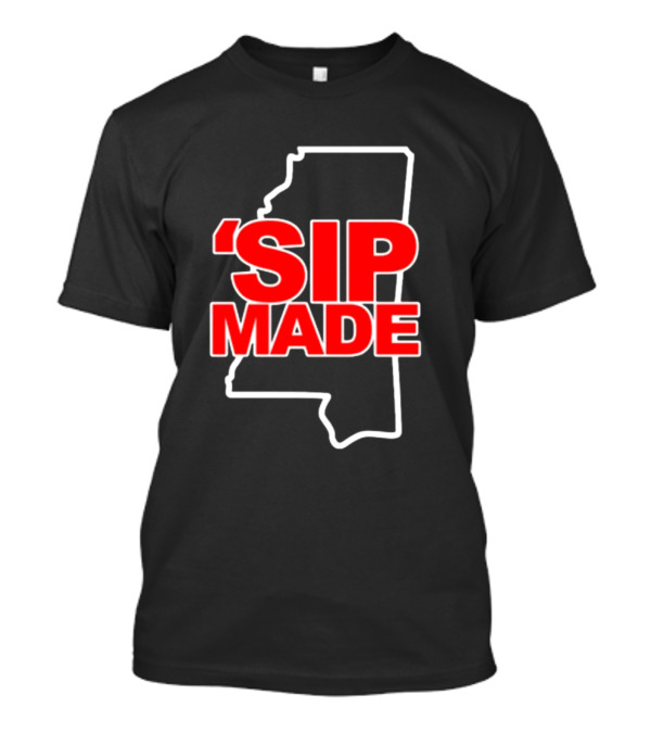 Kelvin Bolden 'Sip Made Mississippi State Outline T-Shirt