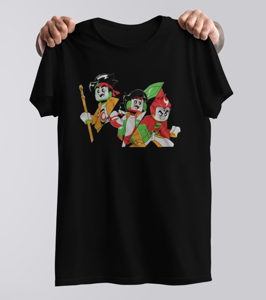 Nano Litore LEGO Monkie Warriors For Charity T-Shirt