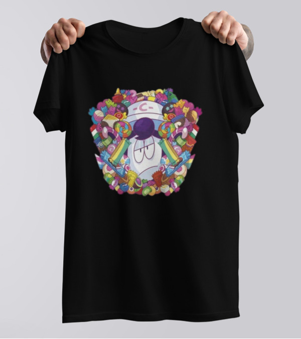 C- Cup With Overwhelming Candy And Sweets Explosion T-Shirt