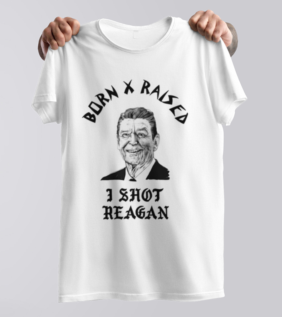 Born X Raised I Shot Reagan T-Shirt