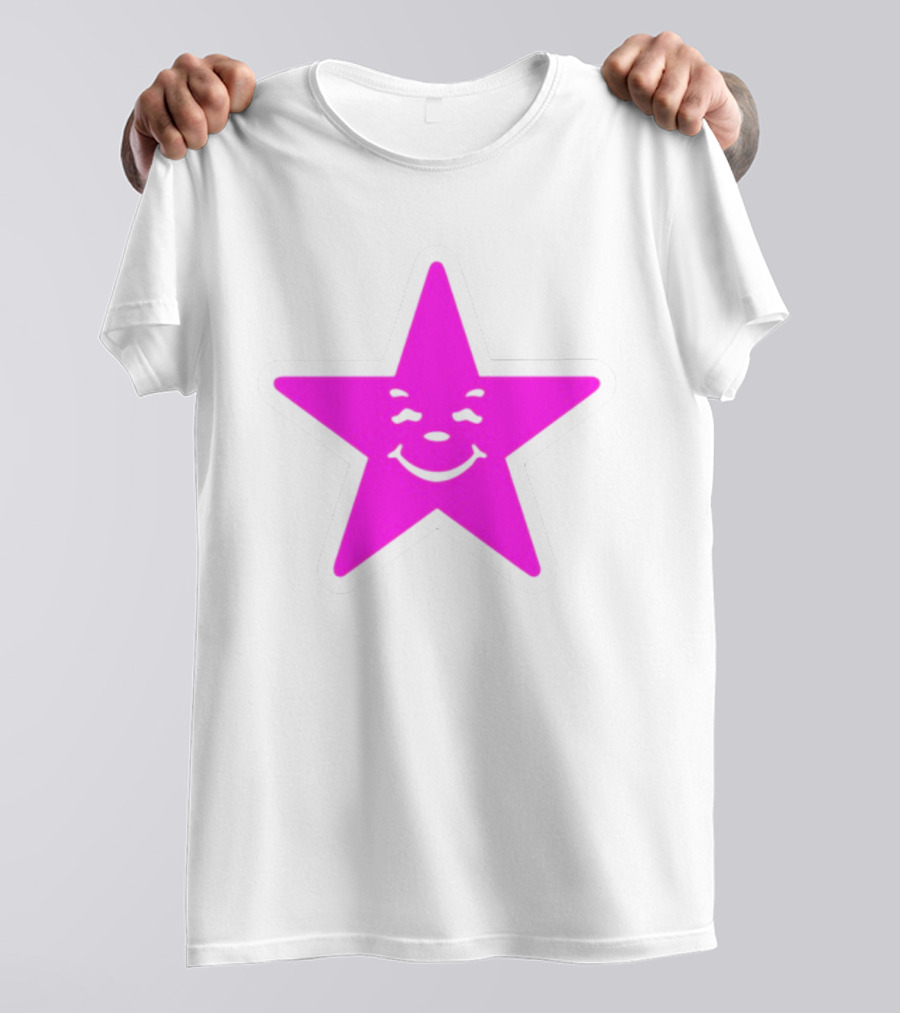 Austin Babbitt Asspizza Smiling Star Pink T-Shirt