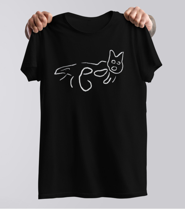Robert Smith Cat Nazca Lines Geoglyph T-Shirt