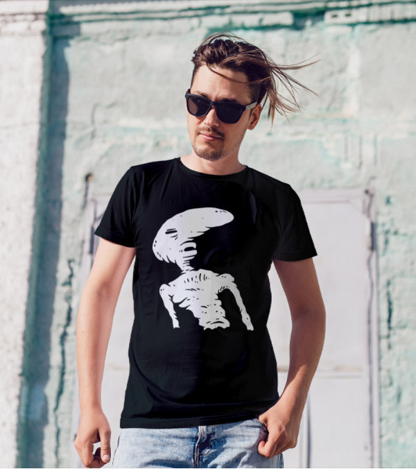 Uncovered Alien Zach Creature T-Shirt