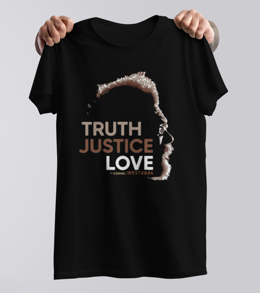 Cornel West 2024 Truth Justice Love T-Shirt