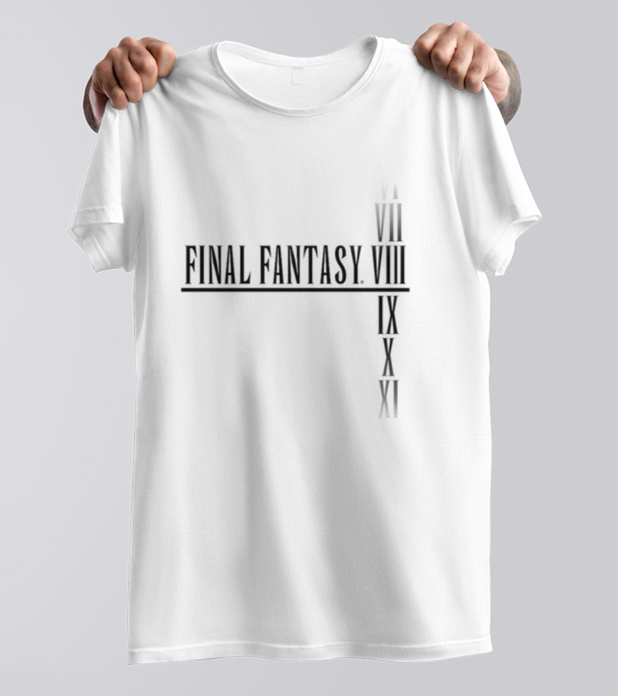Final Fantasy VIII VII IX X XI T-Shirt