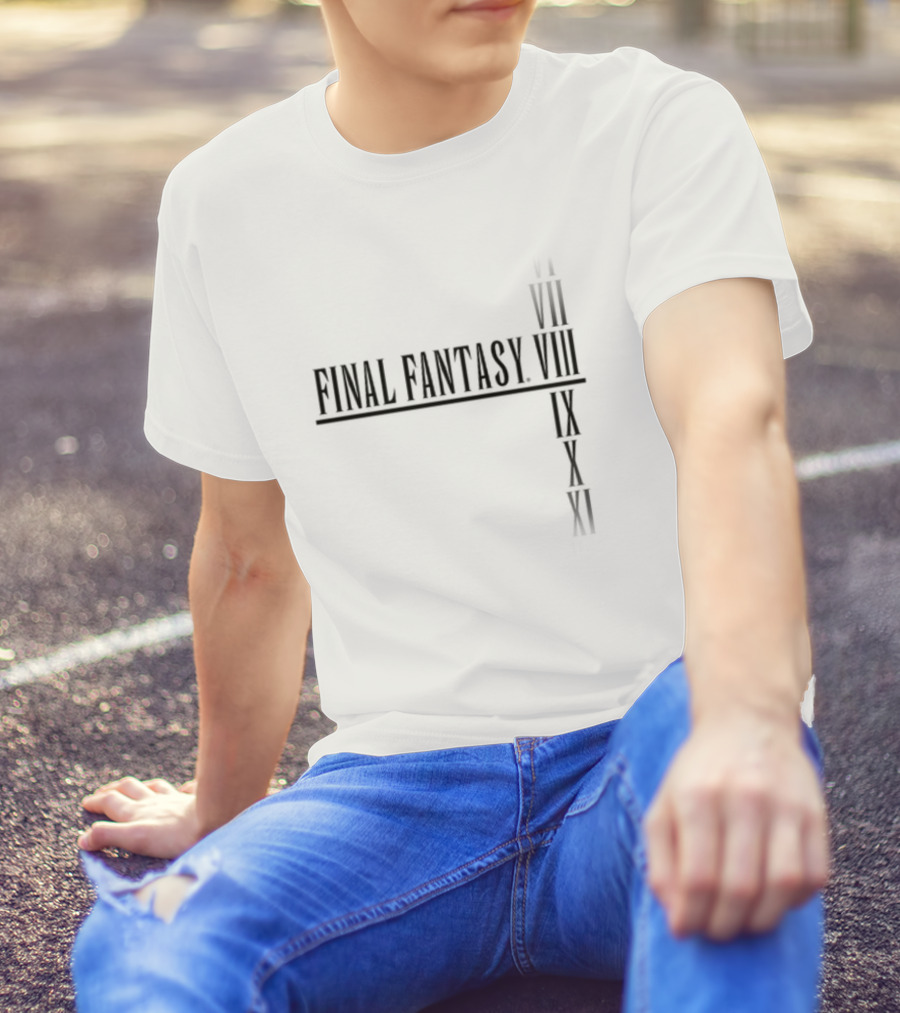 Final Fantasy VIII VII IX X XI T-Shirt