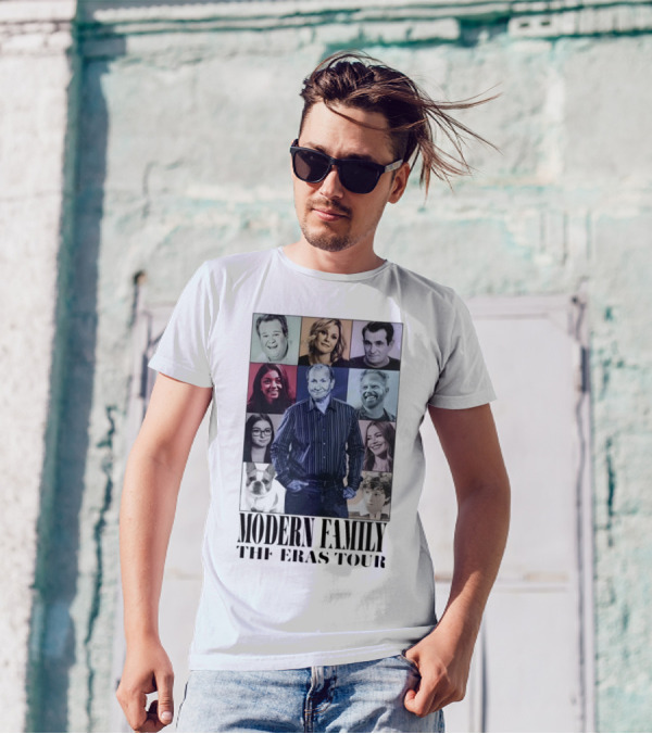 Modern Family The Eras Tour Cast Collage T-Shirt