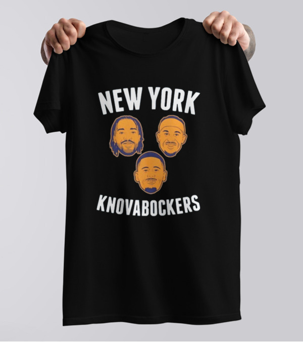 NEW YORK KNOVABOCKERS FACES T-Shirt