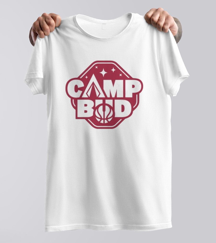 CAMP BUD 2023-24 Basketball Starry Night Badge T-Shirt