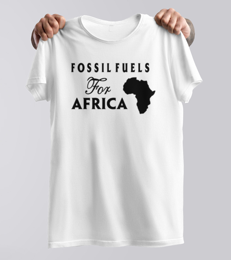 Jusper Machogu Fossil Fuels For Africa Africa T-Shirt