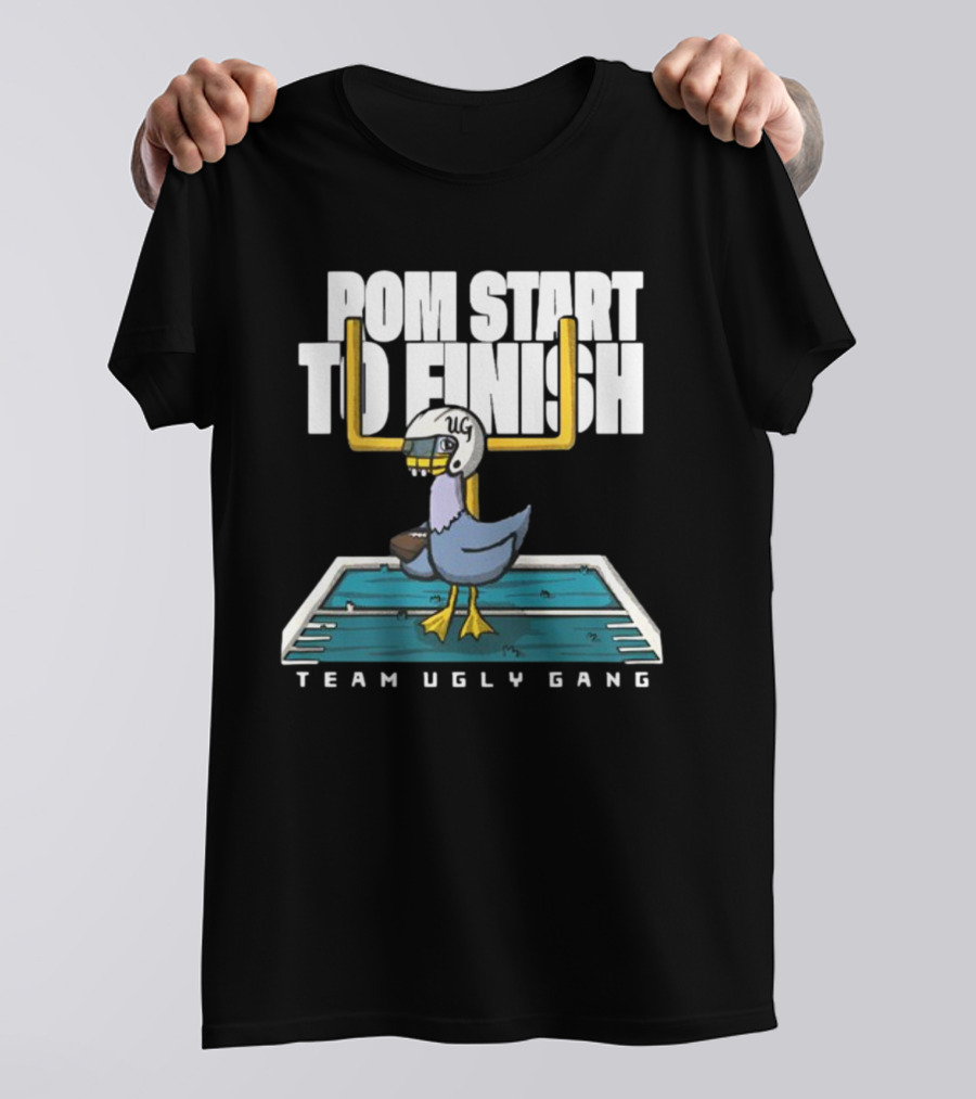 Dc Mike Caldwell Foyesade Oluokun Pom Start To Finish Team Ugly Gang T-Shirt