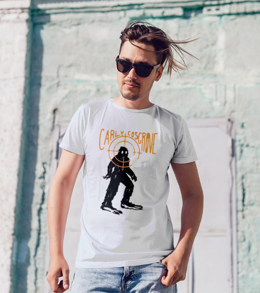 Carlycosgrove Bigfoot In Crosshairs T-Shirt