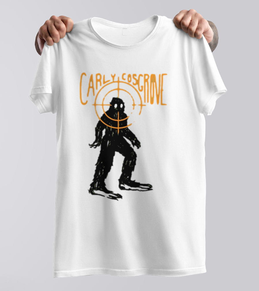 Carlycosgrove Bigfoot In Crosshairs T-Shirt