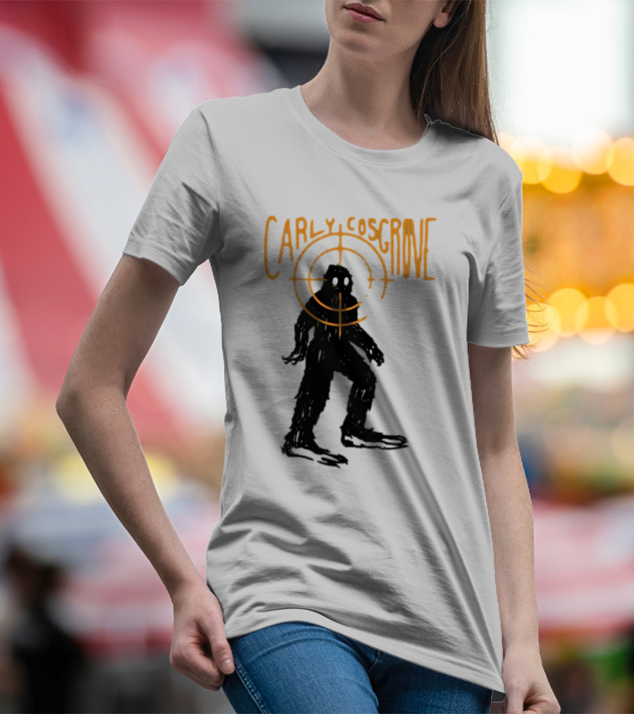 Carlycosgrove Bigfoot In Crosshairs T-Shirt