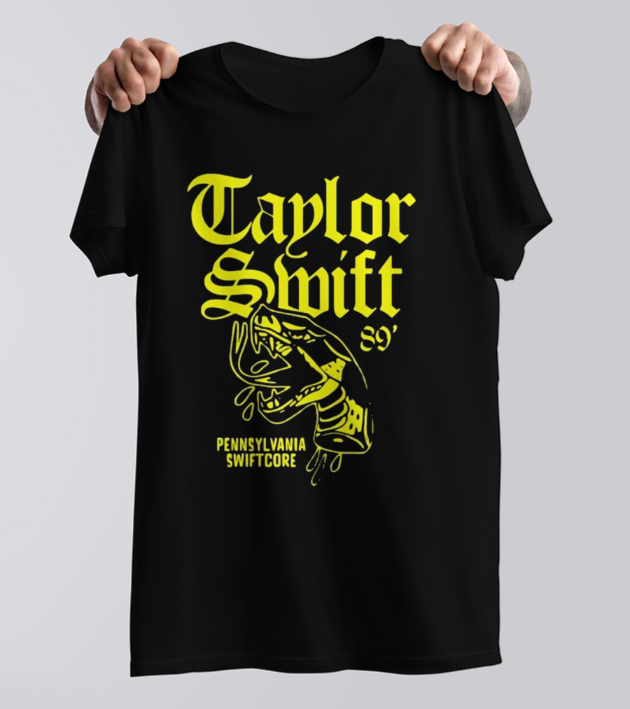 Taylor Swift Pennsylvania Swiftcore 89' Snake T-Shirt