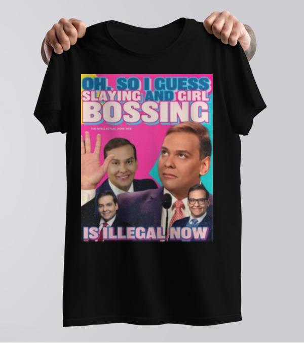 Oh So I Guess Slaying And Girl Bossing Is Illegal Now T-Shirt
